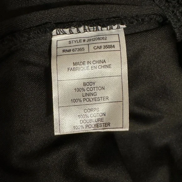 Black mini dress - halter - Jack by BB Dakota size 8 - Picture 9 of 9